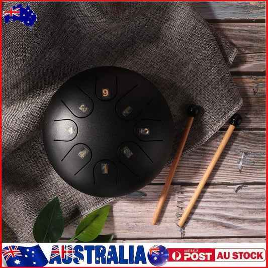 Steel Tongue Drum Instrument for Meditation, Decompression, Music and Gift
