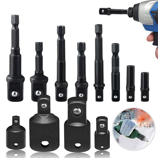 12Pc Drill Socket Adapter Set