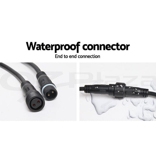 20m LED Festoon String Lights Outdoor Christmas Wedding Waterproof Garden Decor - Direct On Sale