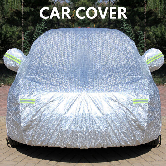 Premium 6-Layer Waterproof Car Cover – Heavy-Duty Protection Against UV, Dust & Hail – Universal Fit in 5 Sizes