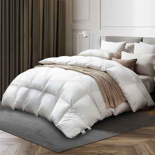 Goose Down Quilt 700GSM Duvet Doona Quilts Winter All Season Queen King
