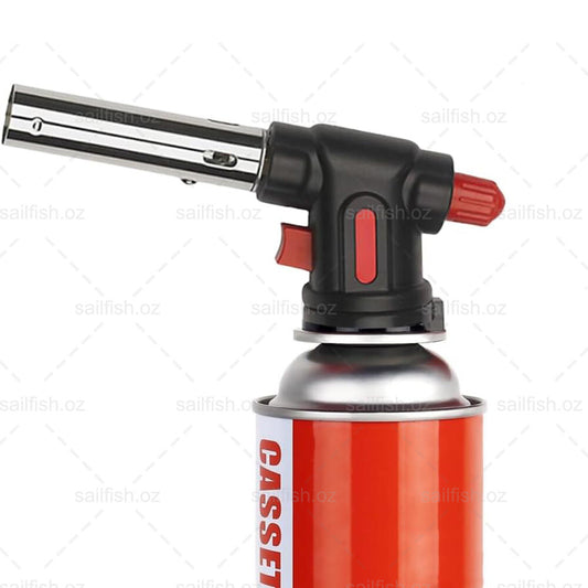 Butane Gas Torch Blow Lighter Flame Gun Burner Torch Welding BBQ Kitchen Baking