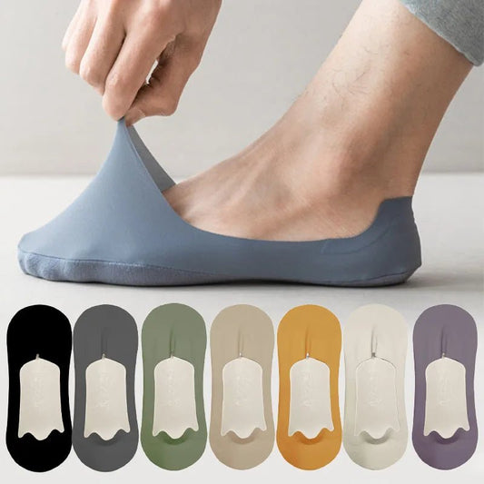 5 Pairs Summer Ultra - thin & Breathable No Show Socks - Direct On Sale