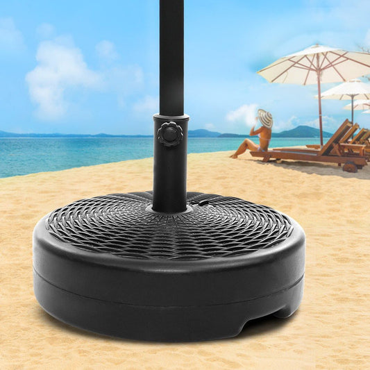 51cm Outdoor Umbrella Base Round Stand Pod - Direct On Sale