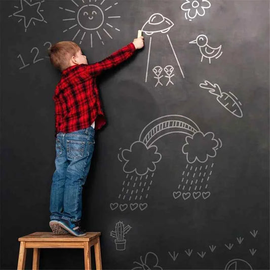 6-Foot Removable Blackboard Decal for Walls - Direct On Sale