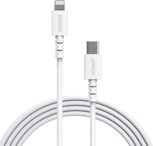 Anker Powerline Select USB-C to Lightning Connector 1.8m Cable, White