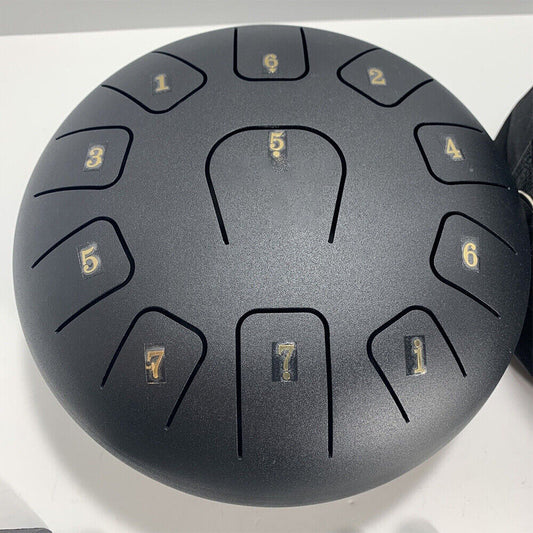 Steel Tongue Drum Instrument for Meditation, Decompression, Music and Gift