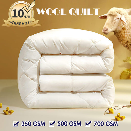 100% Merino Down Australia Wool Quilt Duvet Doona Summer/Winter All Size