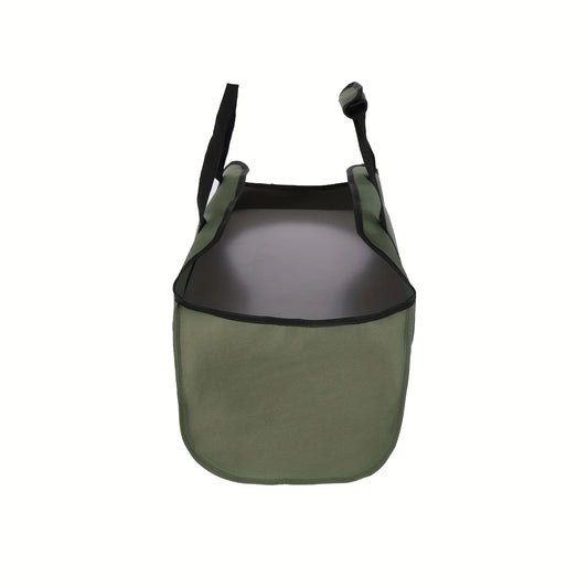 Heavy-Duty Firewood Carrier Bag - Large Capacity Log Transporter with Sturdy Handles, Durable Polycarbonate Material