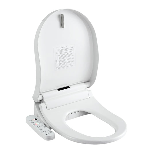 Smart Electric Bidet Toilet Seat Cover D-Shape SIAA Material Certified