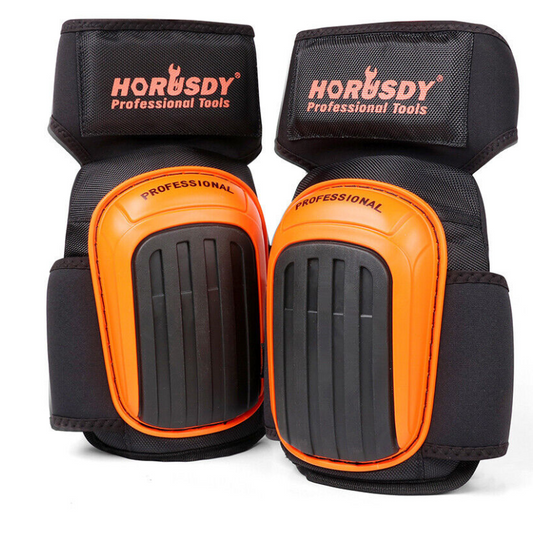 2-Piece Knee Protection Pads Work Safety Gel Cushion Hi Density Foam Padding