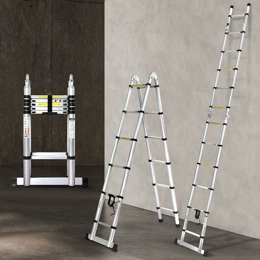 Traderight Folding Multi Purpose Ladder 12 Step-1910112238203703302