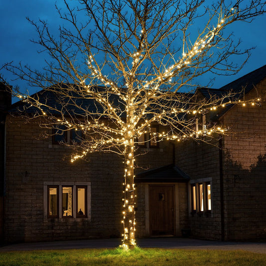 Outdoor Fairy Light 1200 Led Christmas Warm White