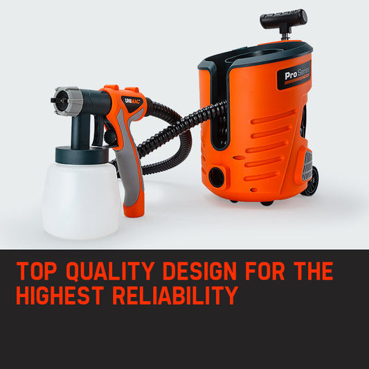 HVLP paint gun with 800ml tank