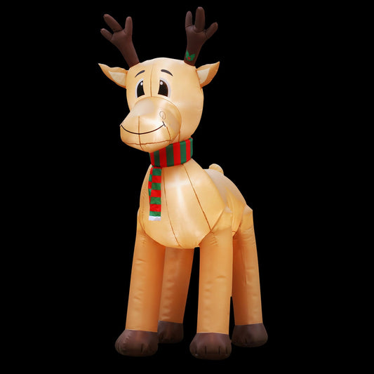 5m Christmas Inflatable Reindeer, LED Illuminated, Indoor and Outdoor