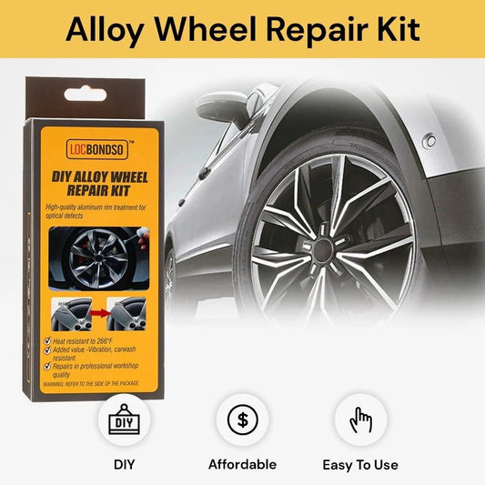 Alloy Wheel Repair Kit – Restore Your Rims with Ease - Direct On Sale