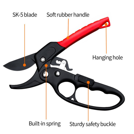 Bypass Pruning Shears Flower Pruning Branch Scissors Gardening Tool - Direct On Sale