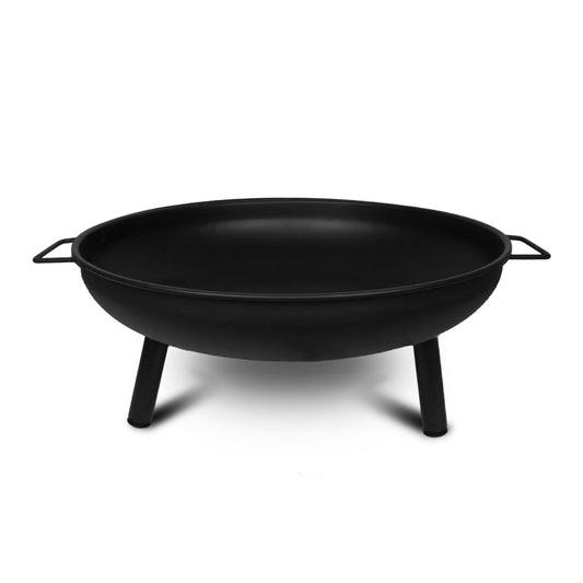 Classic Steel Fire Pit – 60cm for Backyard, Patio, or Poolside Warmth - Direct On Sale