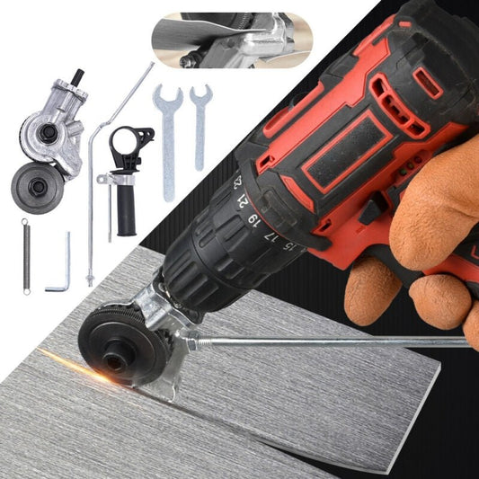 Electric Drill Plate Cutter Sheet Metal Nibbler Precise Cutting Sheet Attachment - Direct On Sale