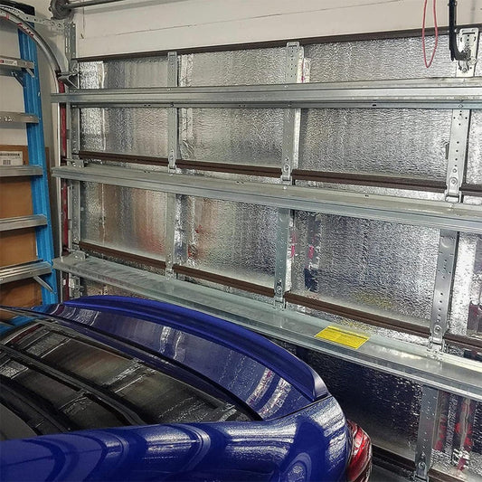 Garage Door Insulation Panels 10mm Aluminium Foil Heat & Sound Insulation Mat Kit - Direct On Sale