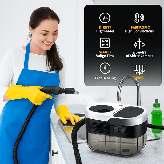 High - Pressure Handheld Steam Cleaner - 1.6L Capacity - Direct On Sale