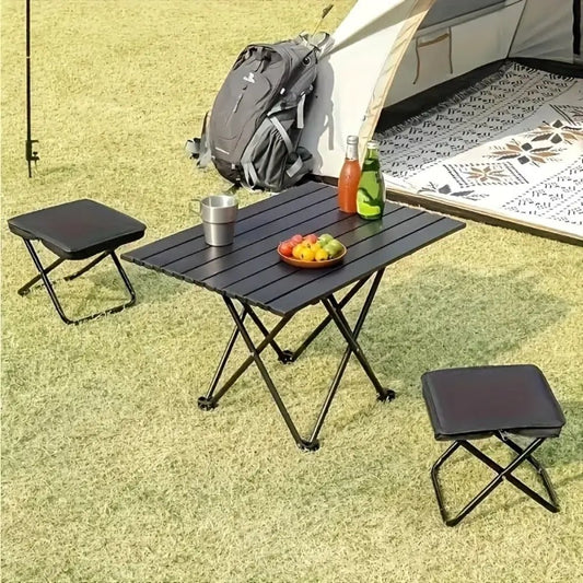 Portable Folding Camping Stool with Carry Bag - Direct On Sale