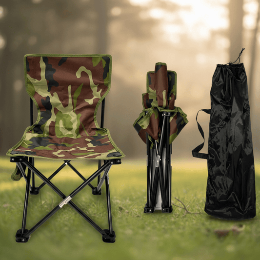 Portable Folding Stool Lightweight Camping Stool with Carry Bag - Direct On Sale