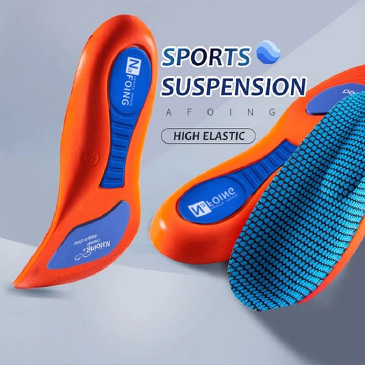 Sport Orthopedic Insoles for Feet Men Women EVA Breathable Shock Absorption Shoes Insole for Running Basketball Sport Care Pads - Direct On Sale