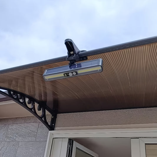 36 LED 6500K Clip-On Outdoor Solar Sports Light | 3 Modes suitable for Courtyard, Camping, Garage