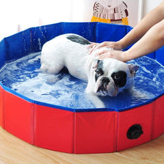 Portable Pet Pool Dog Bathing Water Dog Cat Summer Tub Foldable