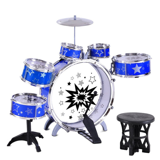 11 Piece Kids Drum Set - Direct On Sale