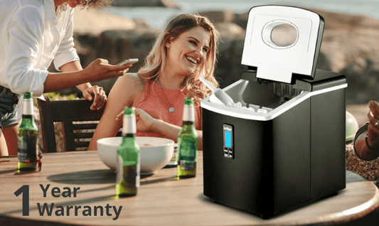3.2L Portable Stainless Steel Ice Maker - Direct On Sale