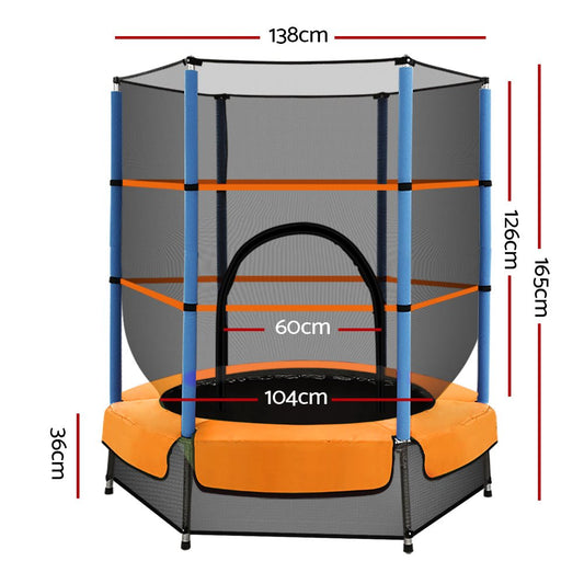 4.5FT Kids Trampoline Round - Direct On Sale