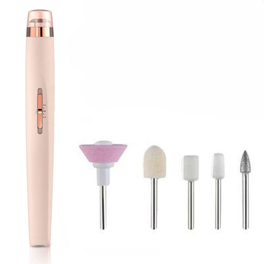 5 - in - 1 Electric Nail Drill Kit Full Manicure and Pedicure Tool - USB Rechargeable - Direct On Sale