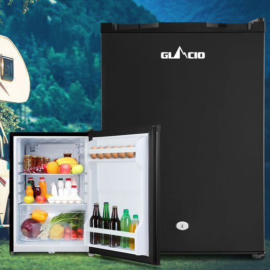 80L Portable Fridge Cooler Upright 12V/24V/240V Caravan Summer Camping - Direct On Sale