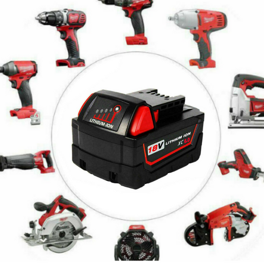 Milwaukee 18V Replacement Lithium Batteries