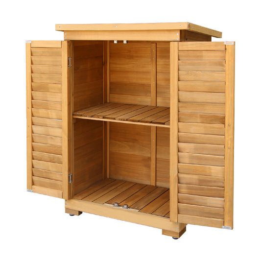 Outdoor/Indoor Wooden Storage Cabinet
