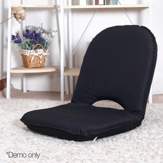High-Backed Portable Floor Chair