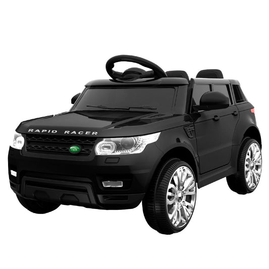 Range Rover Inspired Car Electric 12V Kids Ride On Car - Black