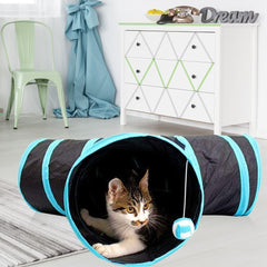 4 Holes Cat Tunnel (Red)