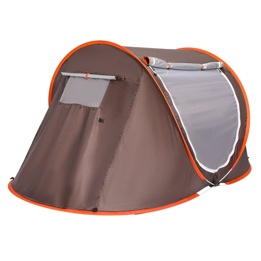 2-3 Person Tent Automatic Camping Beach Tent Anti UV Awning Tent Waterproof Outdoor