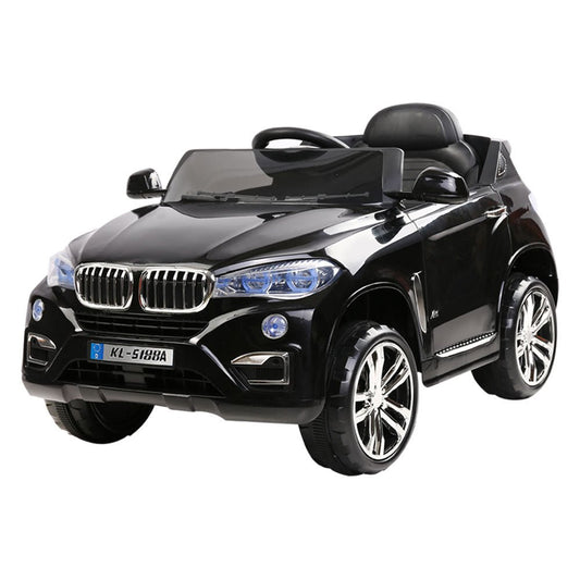 BMW X5 Inspired Electric 12V Black Kids Ride On Car - Direct On Sale