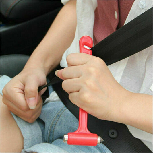 Car Glass Breaker Hammer With Seat Belt Cutter - Direct On Sale