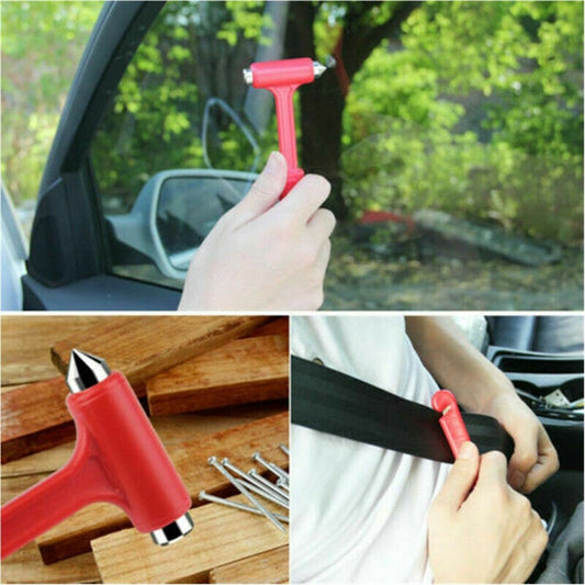 Car Glass Breaker Hammer With Seat Belt Cutter - Direct On Sale