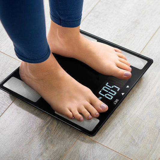 Electronic Digital Bathroom Scales Body Fat Scale Bluetooth Weight 180KG - Direct On Sale