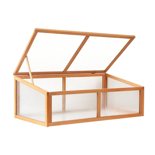 Garden Bed Raised Wooden Planter Box Vegetables 110x58x41.5cm - Direct On Sale