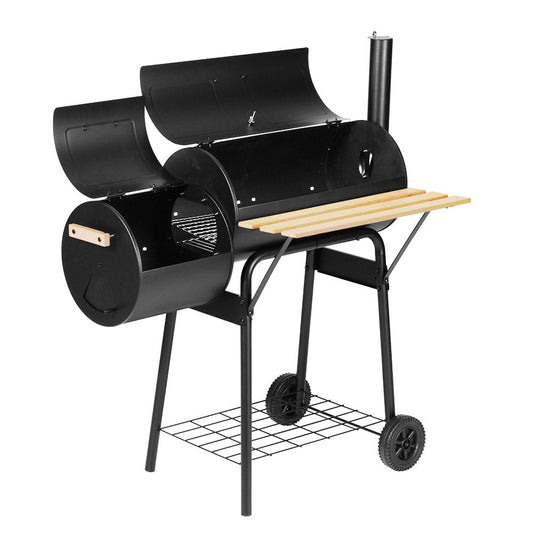 Grillz 2 - in - 1 Offset BBQ Smoker - Direct On Sale