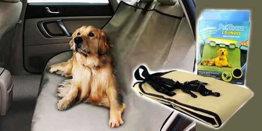 PetZoom Loungee - Waterproof Car Seat Pet Cover Travel - Direct On Sale