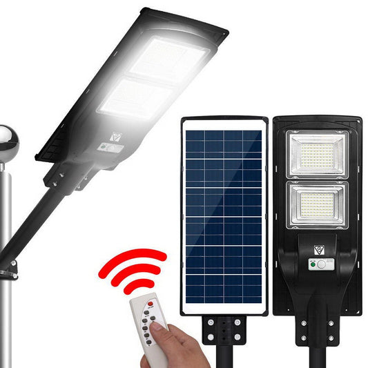 LED Solar Street Flood Light Motion Sensor Remote Outdoor Garden Lamp Lights 120W - Direct On Sale