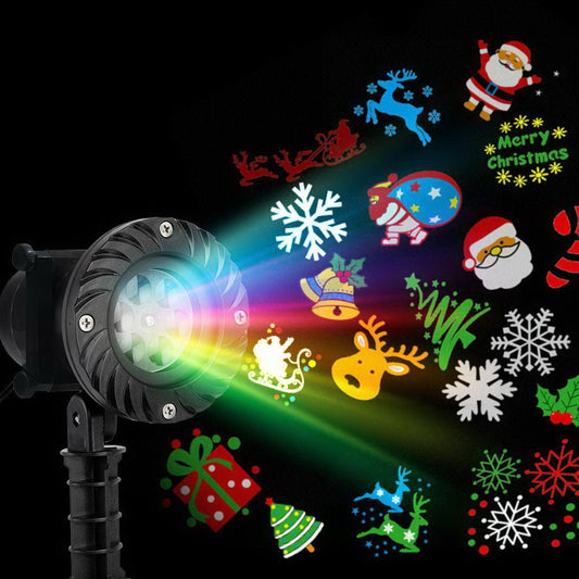 Pattern LED Laser Landscape Projector Light Lamp Christmas Party - Direct On Sale